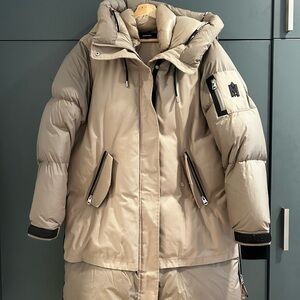 Mackage Women's Beige Puffer Jacket